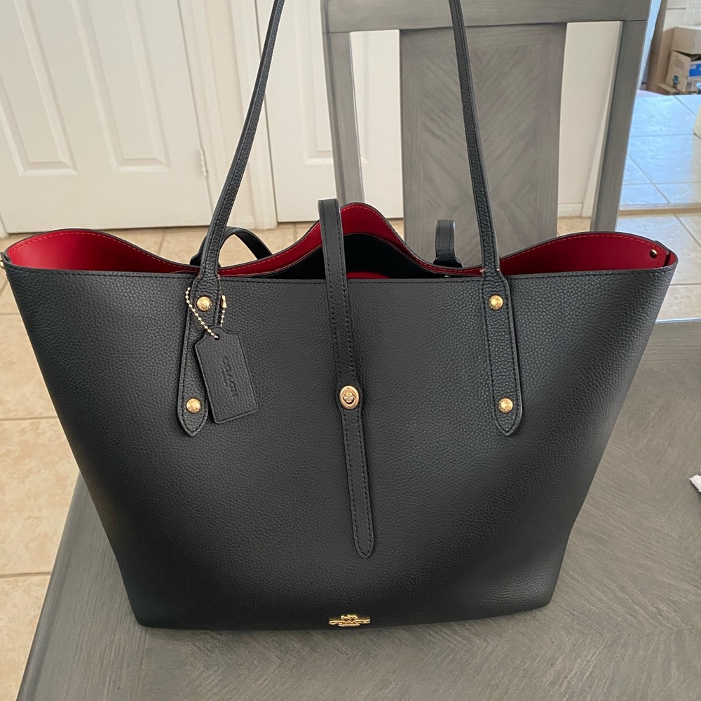 Coach market tote